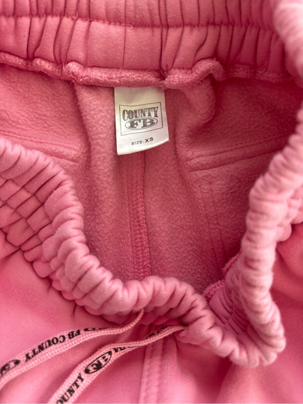 FB county Pink Cargo Joggers with Drawstring Waist - Picture 4 of 12